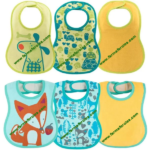 Chicco Set Baberos Easy Meal Bib 3 ud 6m+