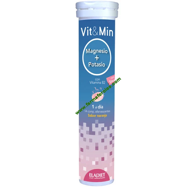 Eladiet Vit&Min Magnesio + Potasio 14 comprimidos