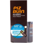 Piz Buin Allergy Crema Facial SPF50 50ml + Labial 30SPF de REGALO