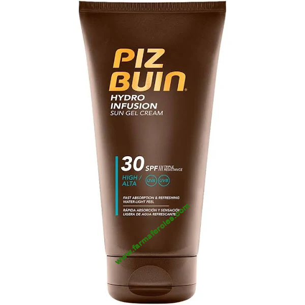 Piz Buin Hydro Infusion Sun Gel Cream SPF50 150 ml Rápida Absorción