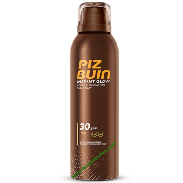 Piz Buin Iluminador Instantáneo SPF30 Intant Glow Spray 150ml
