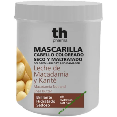 TH Pharma Mascarilla Macadamia Karité 700ml Nutre y Protege Color
