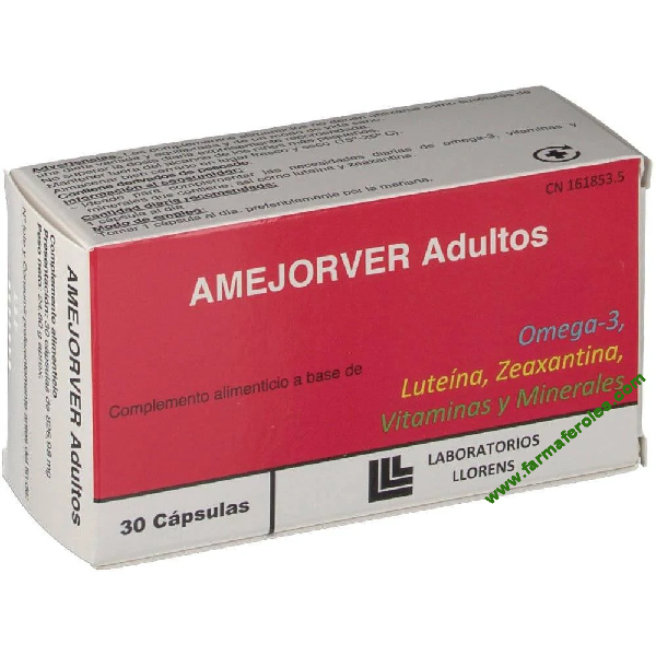 Amejorver Adultos 30 cápsulas