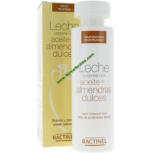 Bactinel Leche con Aceite de Almendras Dulces 300ml