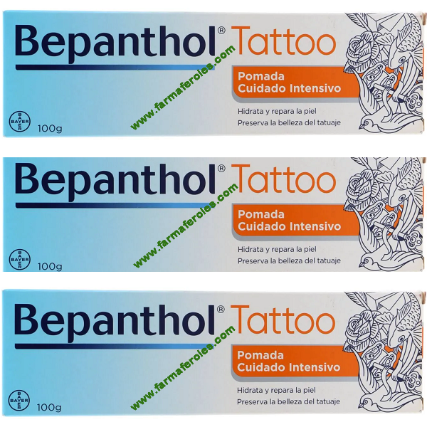 Bepanthol Tattoo Pomada Triplo 3x100 g