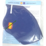 Deanshield Mascarilla Higienica Reutilizable Azul España 1ud