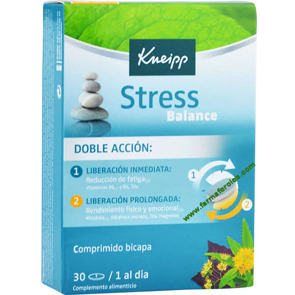 Kneipp Stress Balance Doble Acción 30 Comprimidos