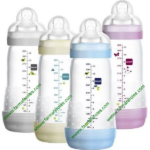 MAM Biberón Anticólico 260ml Todo Desmontable Tetina Silicona