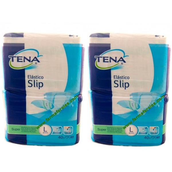 Tena Pañal Anatómico Super Noche Proskin Elásticos Talla Grande 80uds