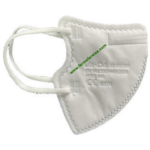 Mascarilla Jiada FFP2 Infantil 5ud certificado CE Color Blanco 0,39€/ud