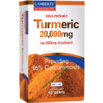 Lamberts Turmeric Cúrcuma 20.000mg 60 comprimidos